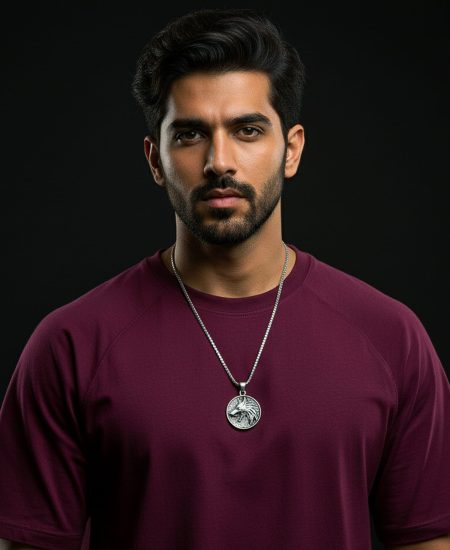 mens accessories wo,f pendant for men, silver chain for men